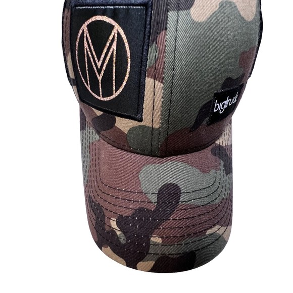 Big Truck Trucker Hat Camouflage One Size Adjustable Snap Back Mesh Cap Unisex - Picture 4 of 16